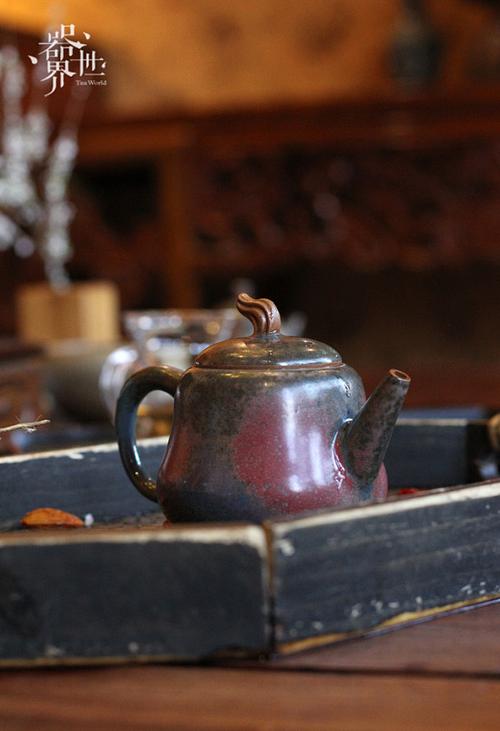 鈞瓷瓢瓜壺#器世界省級(jí)工藝美術(shù)大師靳林琳作品 茶壺 收藏品